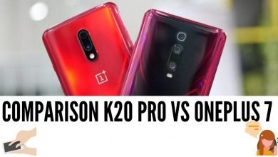 comparison K20 Pro vs OnePlus 7 1