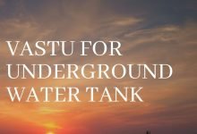 Vastu for Underground Water Tank
